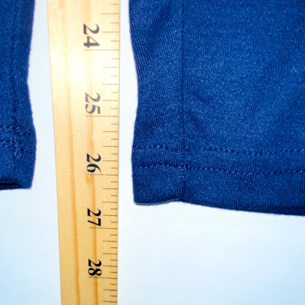 Roamans 3X Petite‎ Navy Blue Elastic Waist Pants Women's Casual Comfort 30/32 - Picture 7 of 14